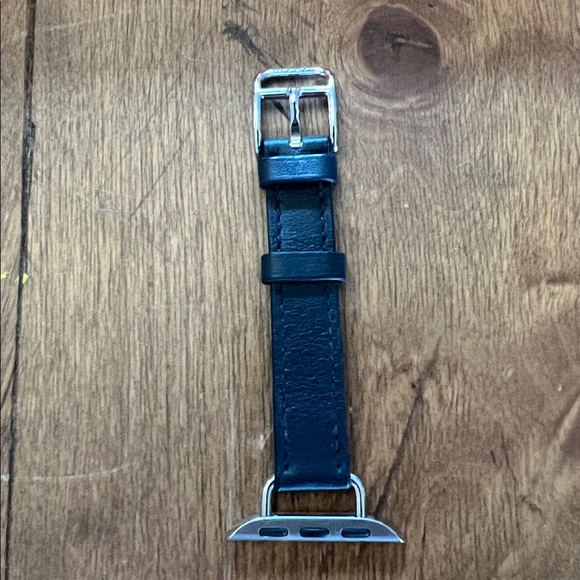 Hermes Gourmette Double Tour (GUC) and Sports orange (new) Apple Watch bands. - Picture 4 of 12
